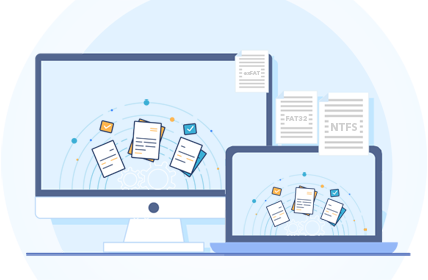 支持主流文件系统